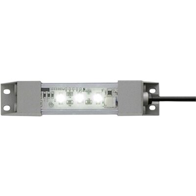 LED-es géplámpa 13,4 cm, 24 V/DC, fehér, LUMIFA Idec LF1B-NA3P-2THWW2-3M