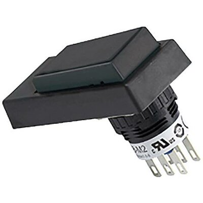 Idec HE3B-M2PB HE3B-M2PB Billenőkapcsoló 125 V/AC, 30 V/DC 3 A 1 x BE/KI/BE Reteszelő (H x Sz) 54 mm x 25 mm IP40 (előlap) 1 db