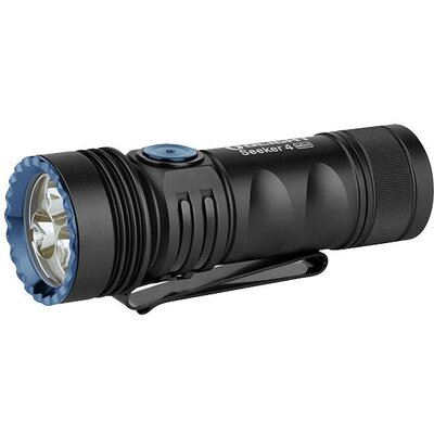 OLight Seeker 4 Mini CW LED, UV LED Kézilámpa Akkuról üzemeltetett 1200 lm 112 g