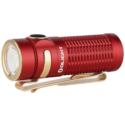 OLight Baton 3 Red LED Kézilámpa Akkuról üzemeltetett 1200 lm 33 óra 53 g