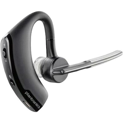 Plantronics Voyager Mobiltelefon In Ear headset Bluetooth® Mono Fekete mikrofon zajelnyomás, Noise Cancelling Hangerő szabályozás, Mikrofon némítás