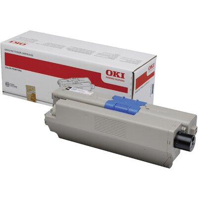 OKI Toner C301 C321 44973536 Eredeti Fekete 2200 oldalak