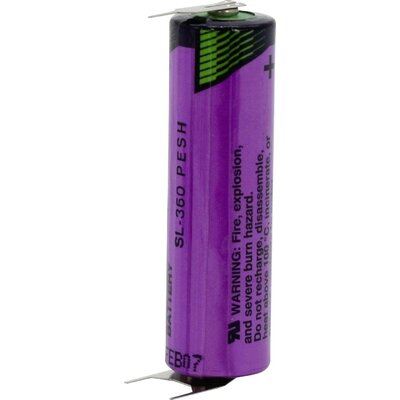 Tadiran Batteries SL 360 PT Speciális elem Ceruza (AA) U forrtüskék Lítium 3.6 V 2400 mAh 1 db