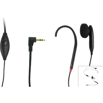 Geemarc CLHOOK5 Telefon Ear Free headset Vezetékes Fekete Hangerő szabályozás