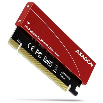 AXAGON PCEM2-S PCIe-3.0-x16-Adapter PCEM2-S Merevlemez htűő