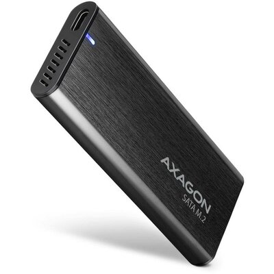 AXAGON EEM2-SBC M.2 merevlemez ház M.2 2242, M.2 2260, M.2 2280 USB-C® USB 3.2 (Gen 2)