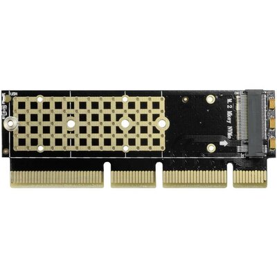 AXAGON PCEM2-1U 1 port PCI Express kártya PCIe Alkalmas: M.2 PCIe NVMe SSD