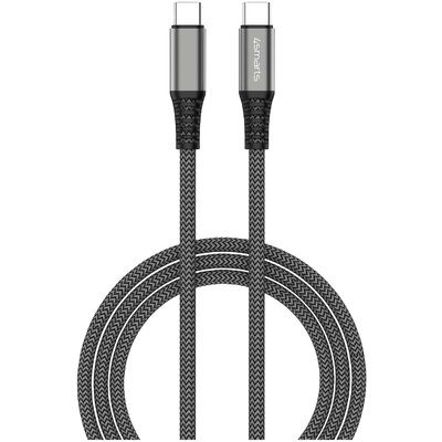 4Smarts Cell phone, Notebook Kábel [1x USB-C® - 1x USB-C®] 1.5 m