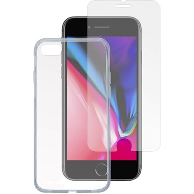 4Smarts 360° Protection Set X-Pro Kijelzővédő üveg iPhone SE3, iPhone SE2, iPhone 8, iPhone 7, iPhone 6 1 db 456294