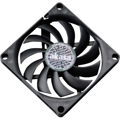 Számítógépház ventilátor 80 x 80 x 10,8 mm, Akasa AK-FN076 Slimline