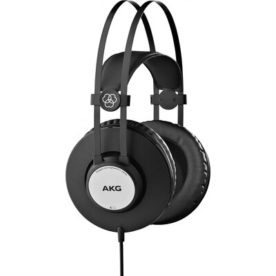 AKG Harman K72 Stúdió Over Ear fejhallgató Vezetékes Fekete, Ezüst