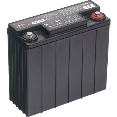 EnerSys Genesis 12EP16 Ólomakku 12 V 16 Ah Ólom-vlies (AGM) (Sz x Ma x Mé) 182 x 168 x 76 mm M6 csavaros csatlakozó Karbantartásmentes, Kis önkisülés