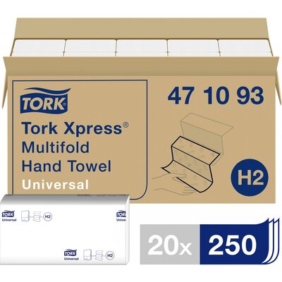 TORK 471093 Papír kéztörlők Fehér 20 db