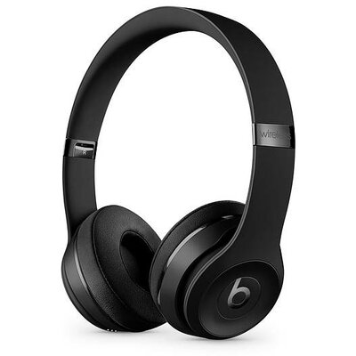 Beats Solo3 Over Ear fejhallgató Bluetooth® Stereo Matt fekete Hangerő szabályozás, Összehajtható