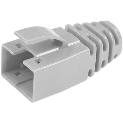 Törésgátló RJ45 csatlakozó dugóhoz, sárga, egyenes, BEL Stewart Connectors 39200-847