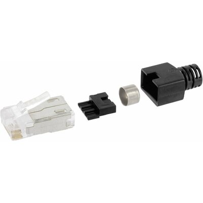 RJ45 moduláris csatlakozó dugó, egyenes, CAT6, 8P8C, BEL Stewart Connectors SS-39200-006