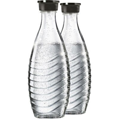 Sodastream Üvegpalack 1047200490 Üvegtiszta 2 db üveg karaffával