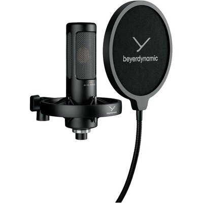 beyerdynamic M 90 PRO X Hattyúnyak Beszéd mikrofon Átviteli mód:Vezetékes XLR Vezetékes Fekete