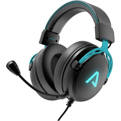 Lamax Heroes Defender1 Gamer Over Ear headset Vezetékes Stereo Fekete Headset, Hangerő szabályozás