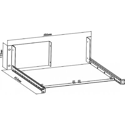 Rigol RM-1-DP800 RM-1-DP800 Beépítő készlet 1 db