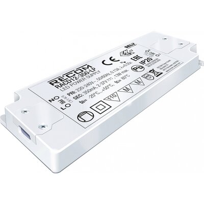 RECOM LED meghajtó 13 W 350 mA 2 - 37 V/DC 1 db