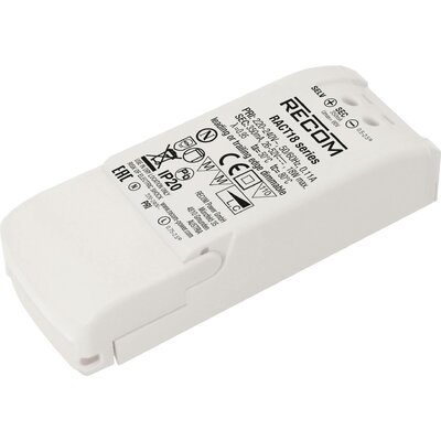 RECOM LED meghajtó 18 W 1050 mA 9 - 18 V/DC 1 db