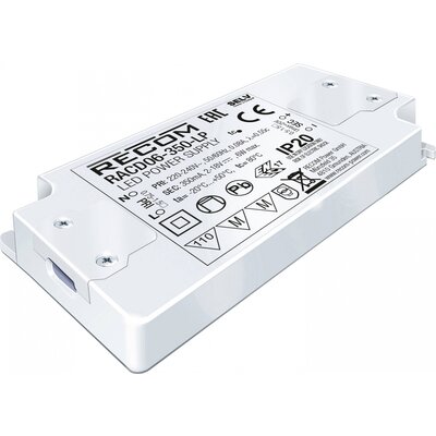 RECOM LED meghajtó 6 W 350 mA 2 - 18 V/DC 1 db