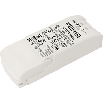 RECOM LED meghajtó 25 W 700 mA 18 - 36 V/DC 1 db