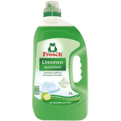 Frosch mosogatószer Zöldcitrom - Lime 5L