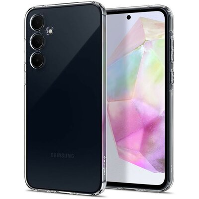 Samsung Galaxy A35 5G SM-A356B, Szilikon tok, Spigen Crystal Flex, átlátszó