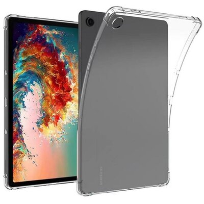 Szilikon telefonvédő (ütésállóság, légpárnás sarok) ÁTLÁTSZÓ [Samsung Galaxy Tab A9 Plus 5G (SM-X216) / Galaxy Tab A9 Plus WIFI (SM-X210)]