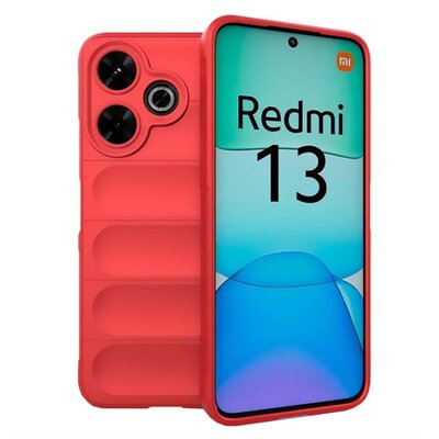 Szilikon telefonvédő (ütésállóság, kameravédő, 3D) PIROS [Xiaomi Redmi 13 4G]