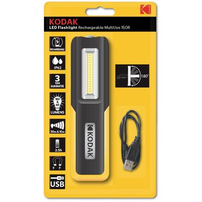 Kodak 30419490 MultiUse LED Munkalámpa Akkuról üzemeltetett 150 lm