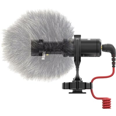 RODE Microphones VIDEO MICRO Kamera mikrofon Átviteli mód:Vezetékes Vezetékkel, Szélvédővel, Villanófény rögzítéshez Mikrofon TRS (3.5 mm jack) Vezetékes