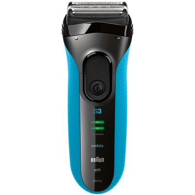 Braun Series 3 3045S Fólia borotva Kék, Fekete