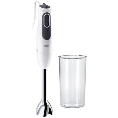 Braun 4193-MQ3100WH SMOOTHIE+ HB BRAUN INT S12 Rúdmixer 750 W Fehér, Szürke, Nemesacél