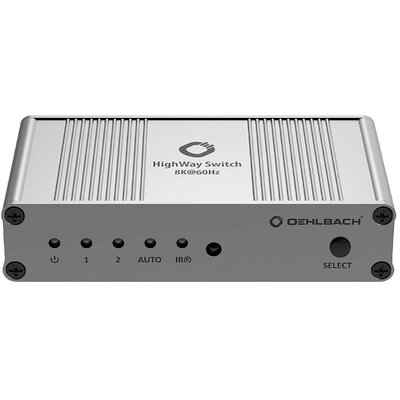 Oehlbach HighWay Switch 8K HDMI switch (átkapcsoló) 2 port