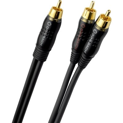 Oehlbach D1C23712 RCA Audio Y kábel [2x RCA dugó - 1x RCA dugó] 15.00 m Antracit