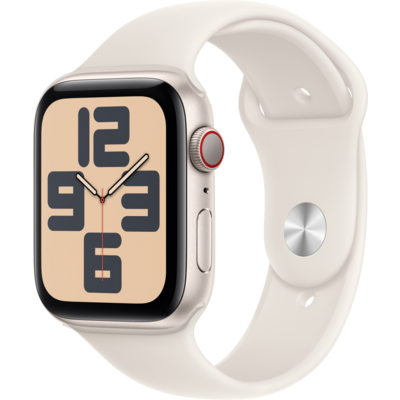 Apple Watch SE2 v3 Cellular 44mm csillagfény alutok, sport M/L