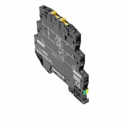 Weidmüller 1064310000 VSSC6TRCLFG24VAC/DC0.5A Túlfeszültségvédő-levezető 10 részes készlet Túlfeszültség elleni védelem: Elosztószekrény 2.5 kA 10 db