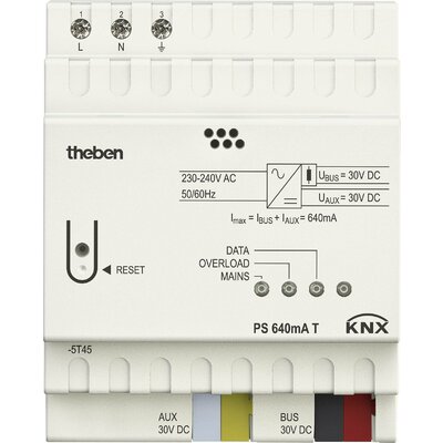 Theben 9070958 Tápellátás PS 640 mA T KNX