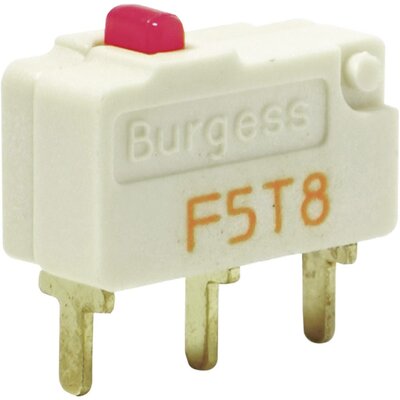 Burgess F5T8UL Mikrokapcsoló F5T8UL 250 V/AC 5 A 1 x BE/(BE) IP40 Nyomó 1 db