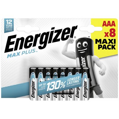 Energizer Mikroelem Max Plus Alkáli mangán 1.5 V 8 db