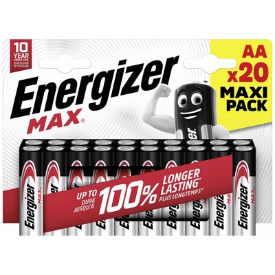 Energizer Max Ceruzaelem Alkáli mangán 1.5 V 20 db