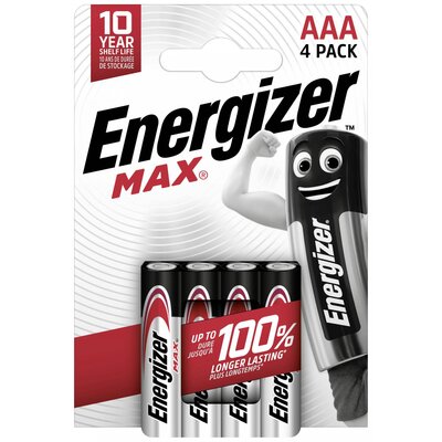 Energizer Mikroelem Max Alkáli mangán 1.5 V 4 db