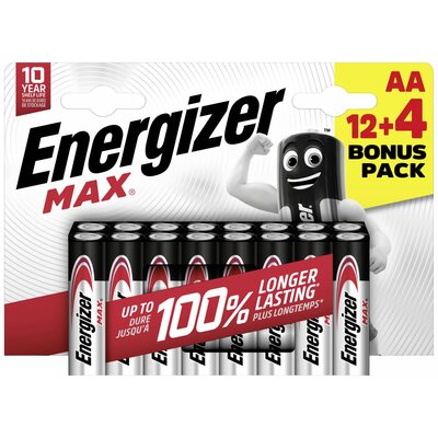 Energizer Max Ceruzaelem Alkáli mangán 1.5 V 16 db