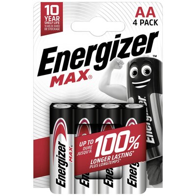 Energizer Max Ceruzaelem Alkáli mangán 1.5 V 4 db