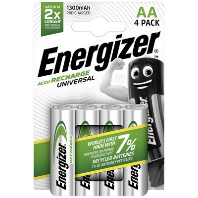 Energizer Universal HR06 Ceruzaakku NiMH 1300 mAh 1.2 V 4 db