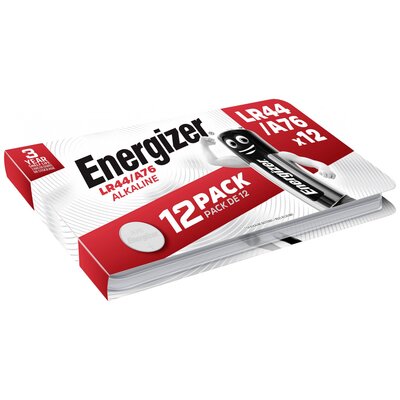 Energizer Gombelem LR 44 1.5 V 12 db 150 mAh Alkáli mangán AG13