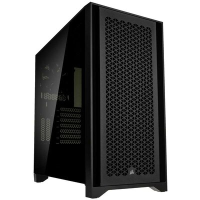 Corsair 4000D Airflow Tempered Glass Midi torony Gaming doboz Fekete